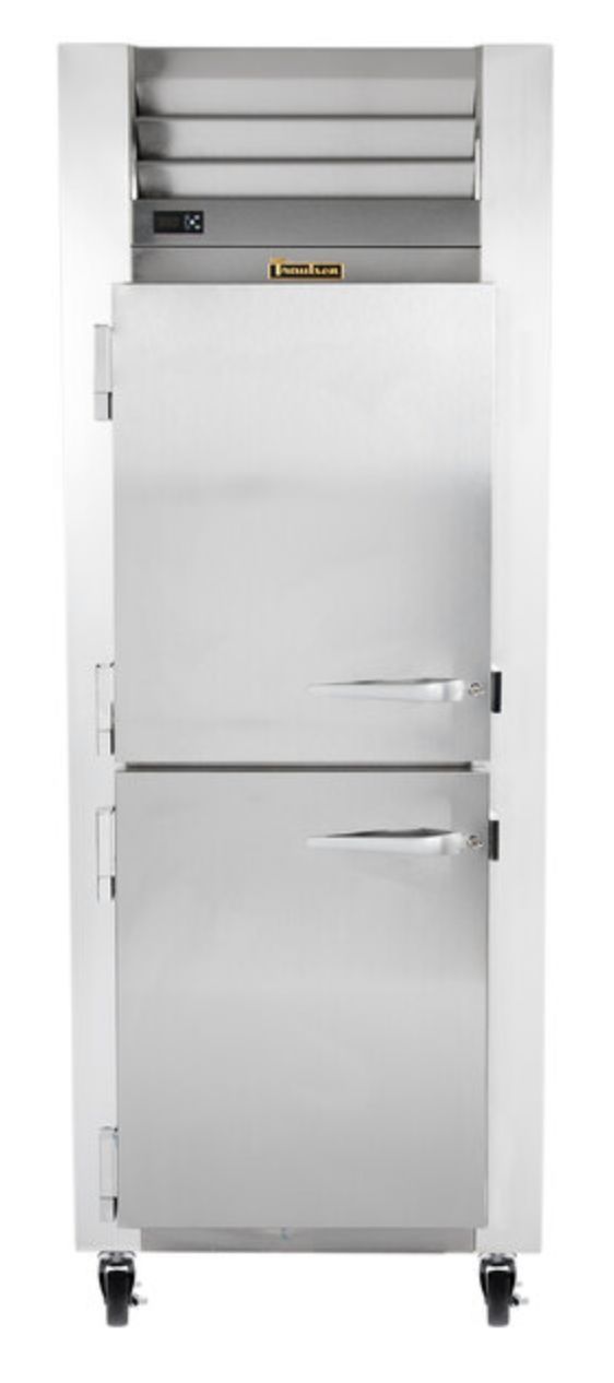 NEW 2 Split Door 29-7/8" One Section Upright Reach In Freezer Traulsen G12001 115V #4089