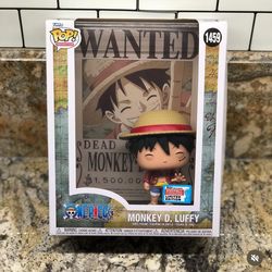 Luffy wanted poster