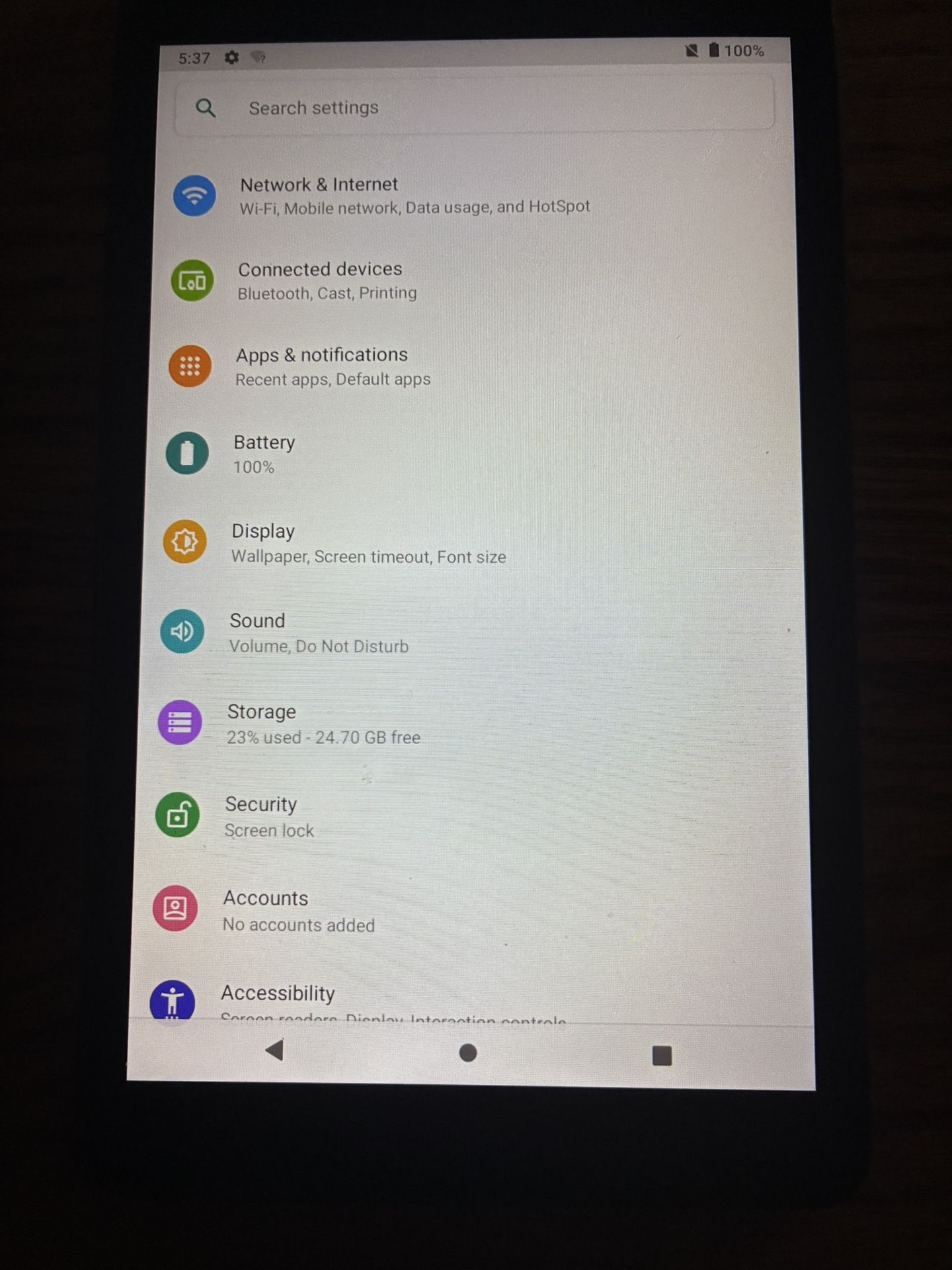 Alcatel Tablet