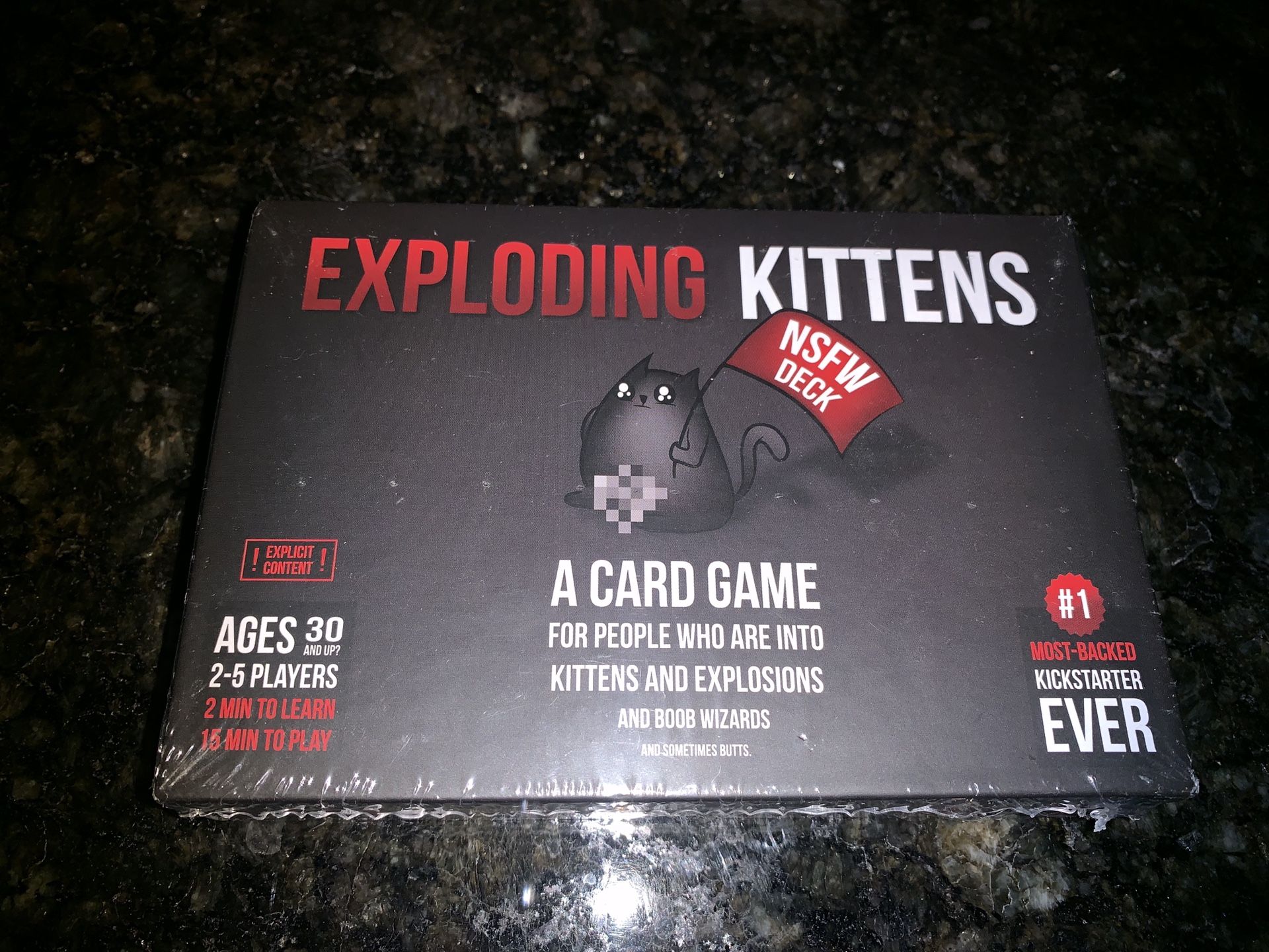 Exploding kittens card game