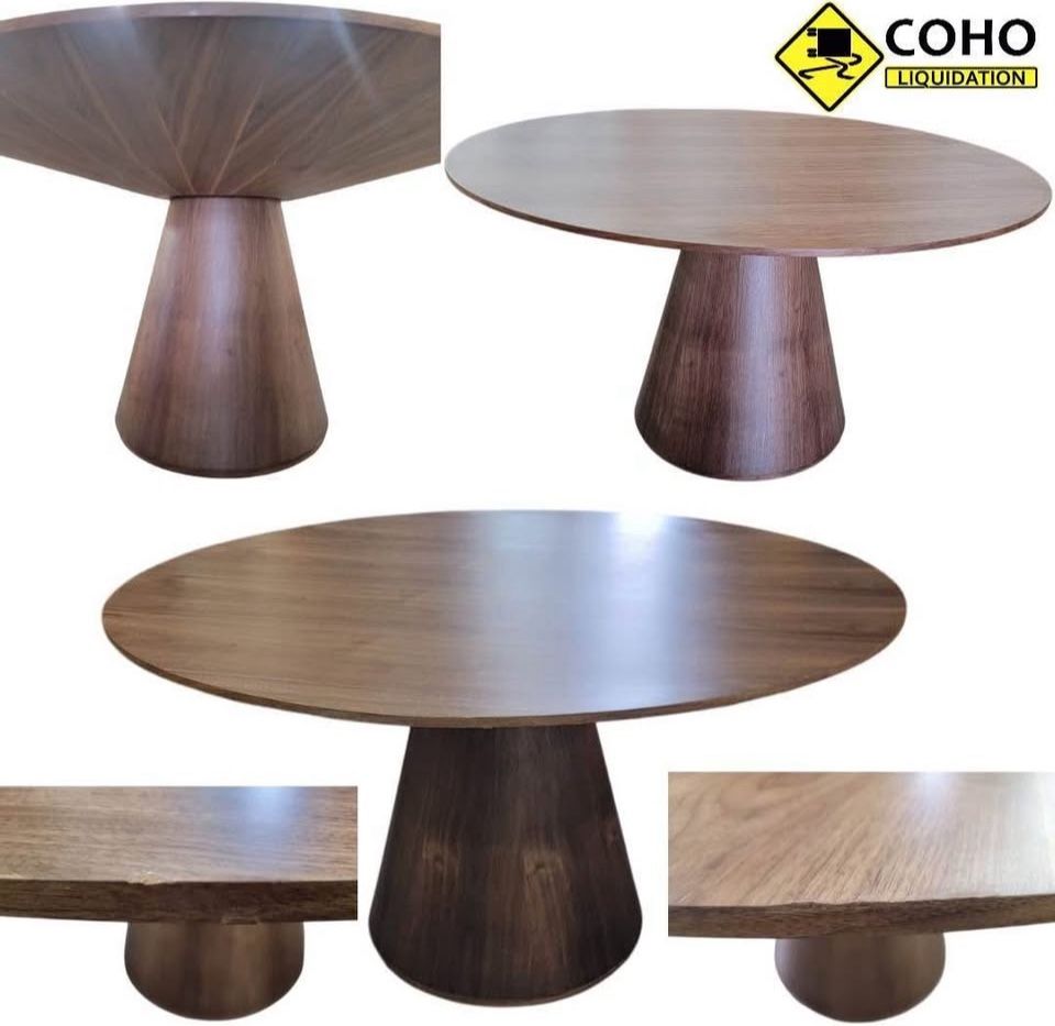 Brand New 54” Walnut Dining Table