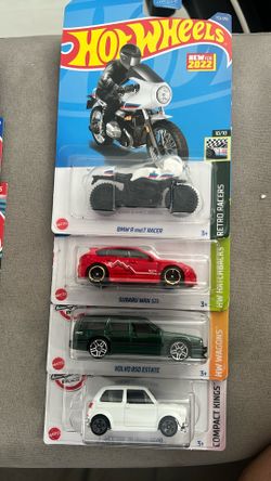 Hot Wheels Custom 70 Honda N600 Volvo 850 Subaru Wrx BMW R