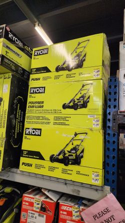 RYOBI Lawn Mowers! 