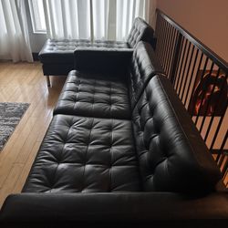 LEATHER COUCH