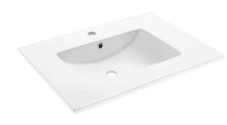 30" ceramic vanity sink - brand new