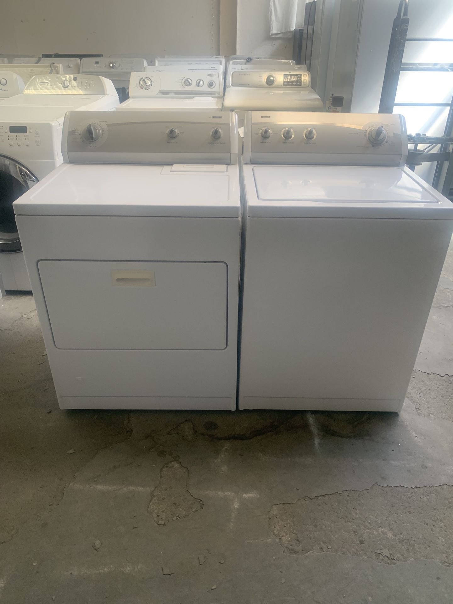 Washer And Dryer Gas Kenmore Good Condition 90 Days Warranty Lavadora Y Secadora Gas Kenmore Buenas Condiciones 90 Dias De Garantia