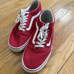 Men’s Size 11 Red Vans