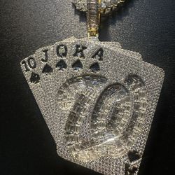 Plated Chain Ang Pendant 