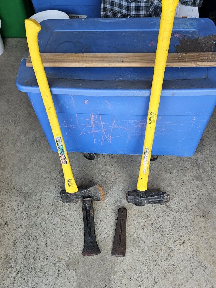 Wood/log splitting tools