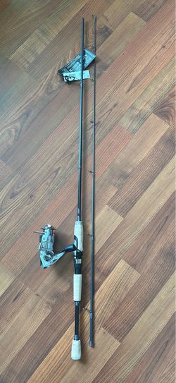 Pflueger Trion spinning rod and reel combo (6’6’’, 2pc, Medium)