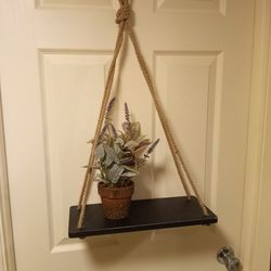 New Hanging Rope Shelf