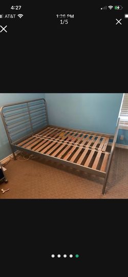 Full bed with slats