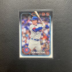 2024 Pete Crow-Armstrong Topps Rookie Card