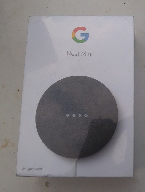Google Nest Mini (2nd Generation) Smart Speaker - Charcoal

