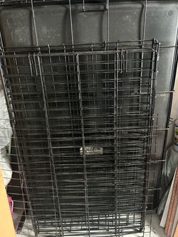 FREE TWO DOGS CAGES,  LARGE AND XL