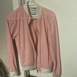 Jacket red and white size s