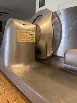 Hobart meat slicer