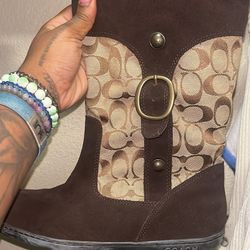 authentic Coach Boots