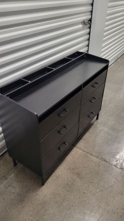 NICE SMALL BLACK DRESSER/CHANGING TABLE