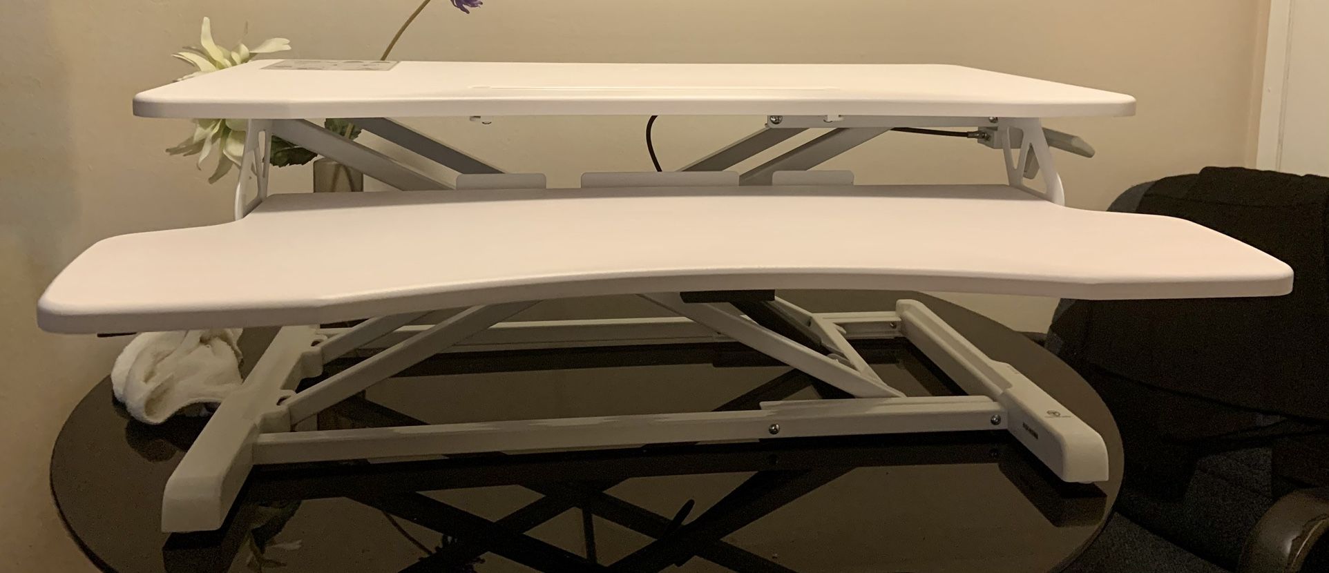 white desk riser/converter *still available*