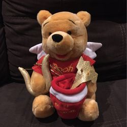 Winnie The Pooh Valentine Cupid Plush 