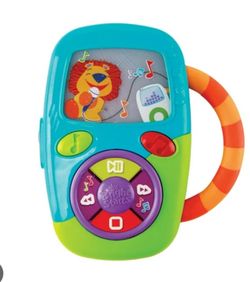 Bright Starts Get Movin’ Music Player Take-Along Toy, Ages 3 months +