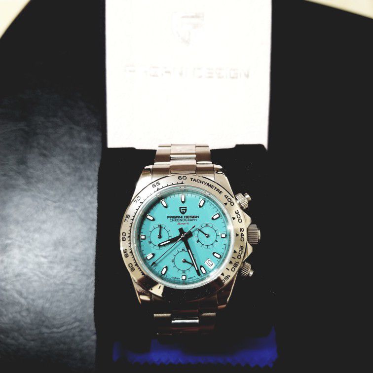Pagani Daytona Tiffany Blue Mens Watch