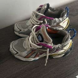 multi color balenciaga runners  #size 8