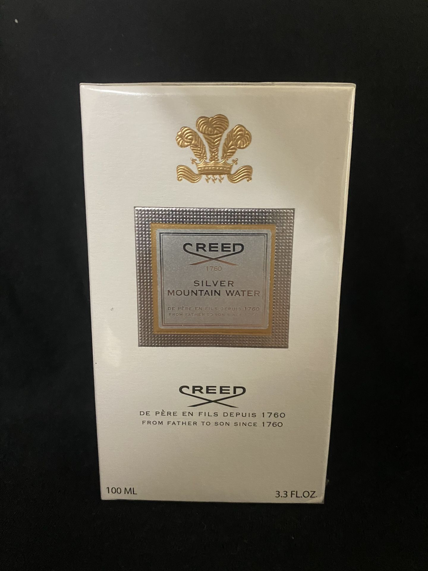 *PRICE NEGOTIABLE* CREED SILVER MOUNTAIN WATER