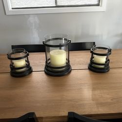 Pottery Barn Candle Holders