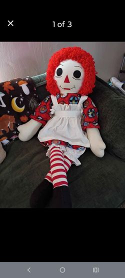 36" raggedy ann doll, new!