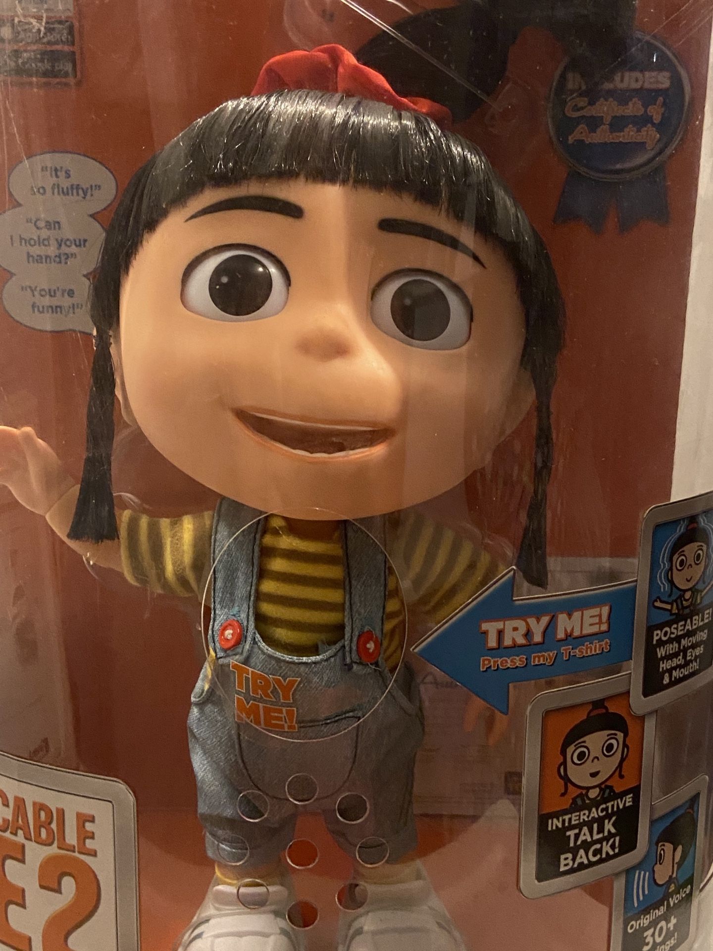 Agnes collectible never been open needs batteries