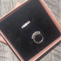 Silver Hoops New Never Worn 