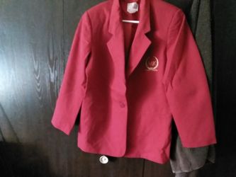 Mary Kay Red Jacket Size 10
