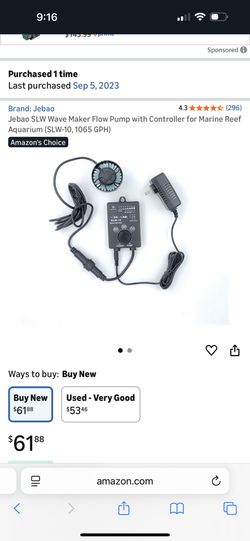 Wave maker Aquarium