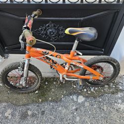 Orange Harley Davison Bike 