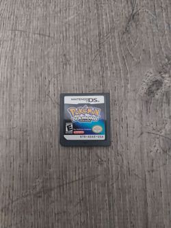 Pokémon Diamond Version for the Nintendo DS.