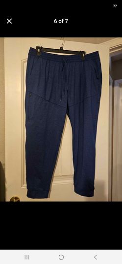 New mens size XL winter fleece joggers pants (dark blue 💙)