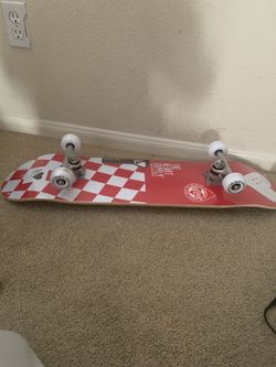 31.35 Red Skateboard