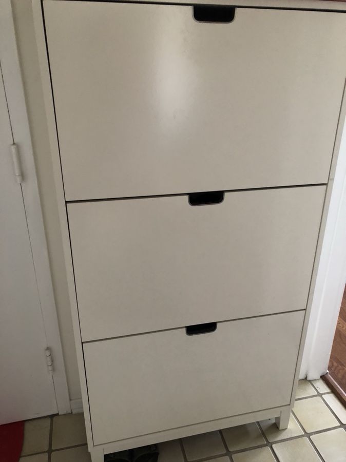 White shoe cabinet for sale