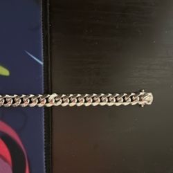 Solid Sterling Silver Miami Cuban Link Chain 