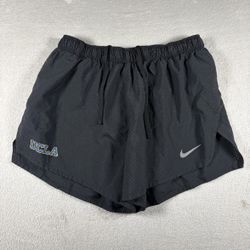 UCLA Bruins Nike Dri-Fit Women's L Black Athletic Shorts Gym Hiking College#59