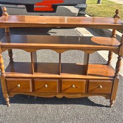 After Vintage Wood Cherry Cabinet 