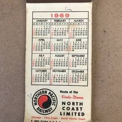 1969 Northern Pacific Railway - Vista Dome North Coast Ltd Note Pad
