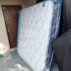 NEW KING PILLOW TOP MATTRESS AND BOX SPRING -- Also Available In All Sizes.