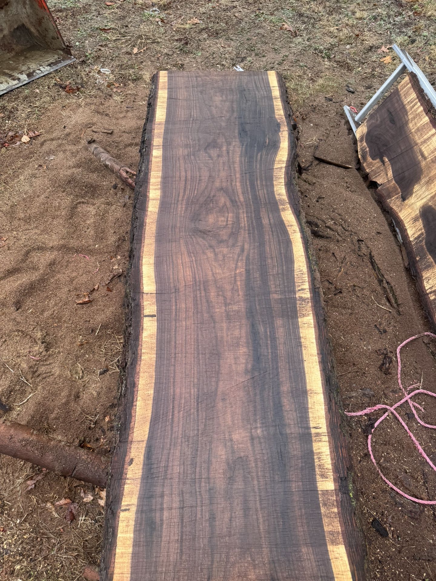 Black Walnut Slabs Live Edge