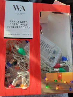 Extra Long Bulb String