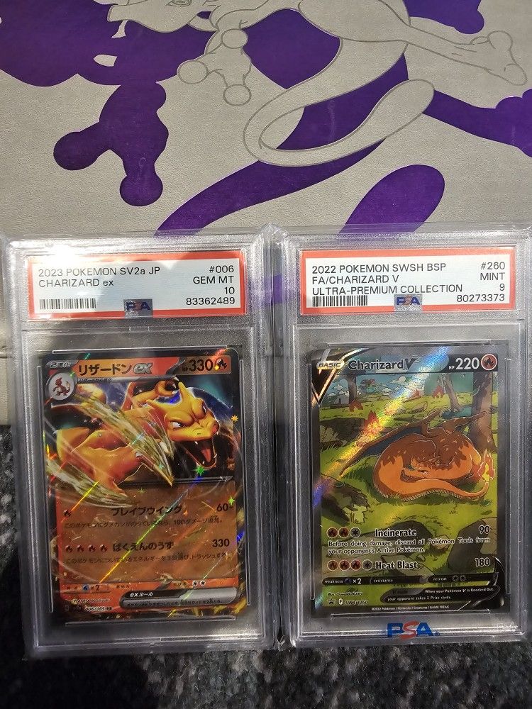 Pokemon Graded Cards.