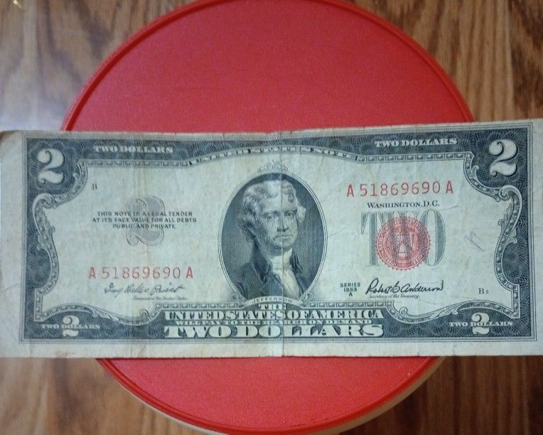 Old $2 Bill