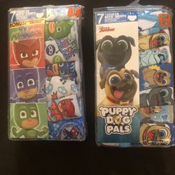 New Boys Briefs Size 2/3T